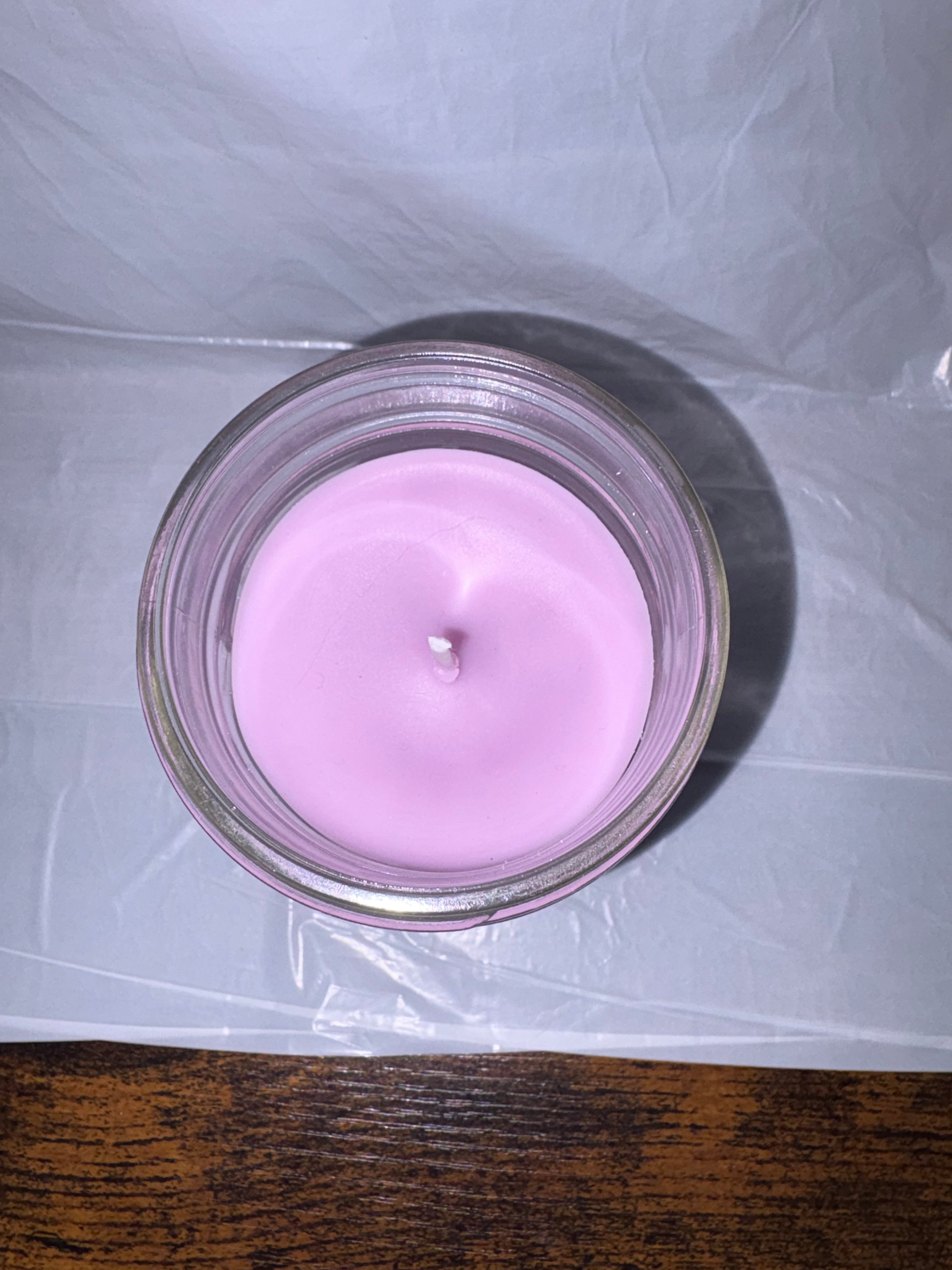 Lilac Ball Jar Candle